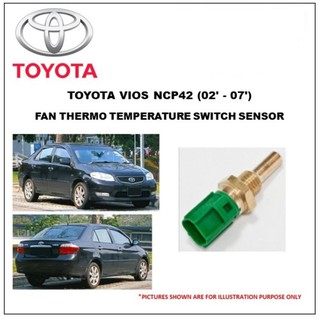 Fan Thermo Temperature Switch Sensor for Toyota Vios 2002-2006