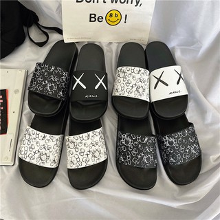 ღ[TX.611-11] Z.ZStore size 35-46 ของมาใหม่ รองเท้าแตะผู้หญิง kaws uniqlo 2020รองเท้าแตะยางพื้นนุ่มใส่สบาย วัดไซร์ก่อนสั่