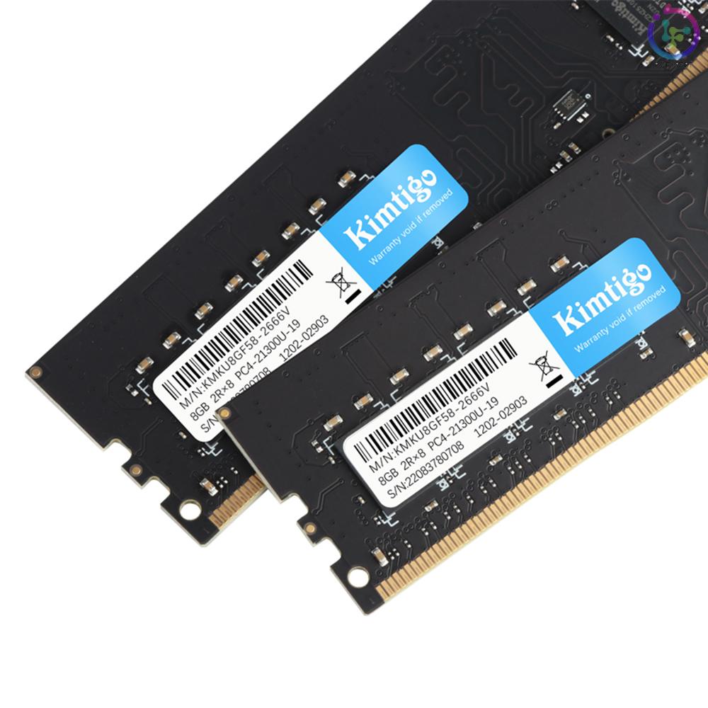New Kimtigo DDR4 8GB 2666MHz PC4-21300 CL19 288Pin 1.2V Desktop Memory #7