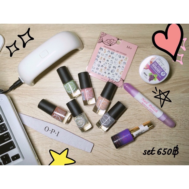 ยาทาเล็บ morning kiss