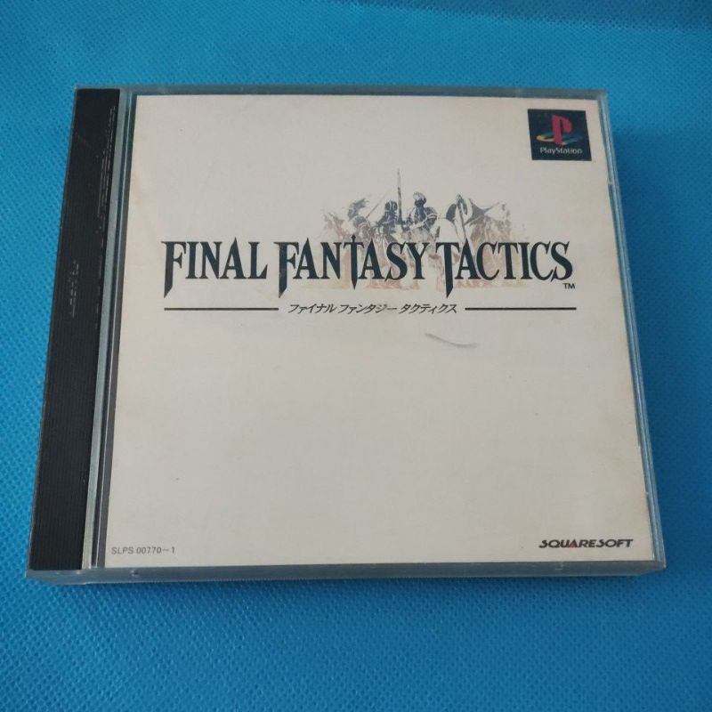 Sony​ Playstation​1​ แผ่น​เกม​ ps1 FINAL​ FANTASY​ TACTICS