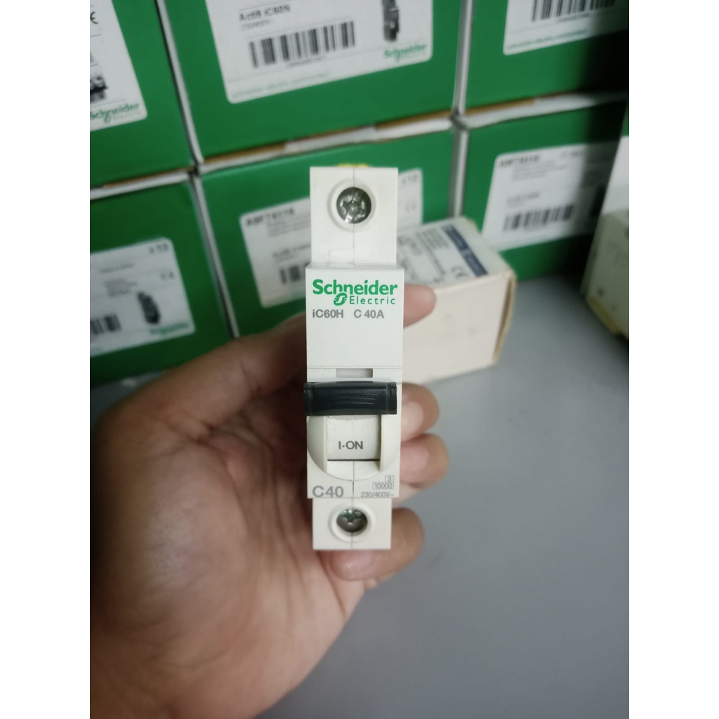 SCHNEIDER MCB IC60H 10kA 1P 40A A9F84140