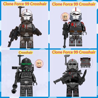 บล็อกตัวต่อเลโก้ 99th Crosshair Clone Troopers ขนาดเล็ก ของเล่นสําหรับเด็ก