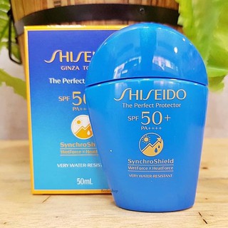 🔥แท้💯%🔥 กันแดดชิเซโด้ SHISEIDO The Perfect Protector SPF50+ / PA++++ SynchroShield WetForce x HeatForce 50 ml.