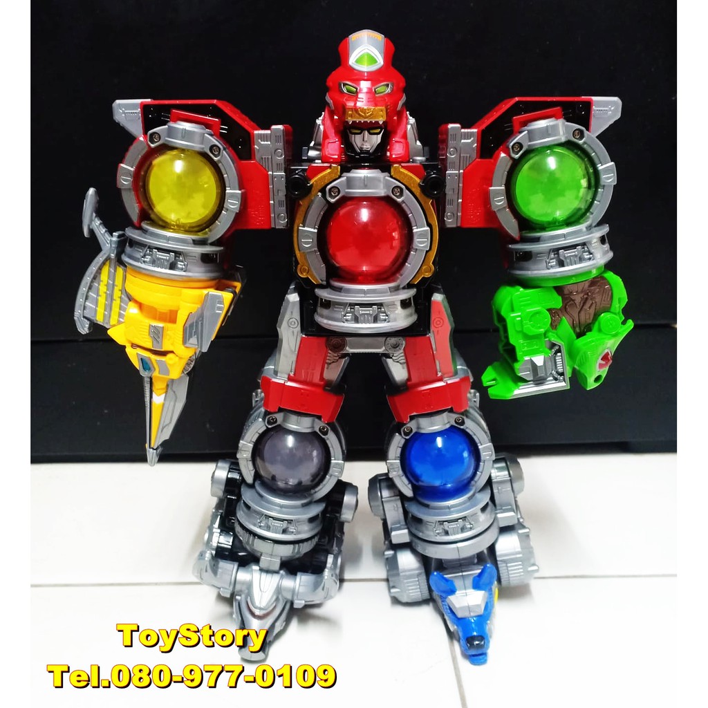 หุ่นยนต์ขบวนการคิวเรนเจอร์ คิวเรนโอ Kyuranger (DX KyurenOh) สภาพดีสวยครบ ของแท้ Bandai ประเทศญี่ปุ่น