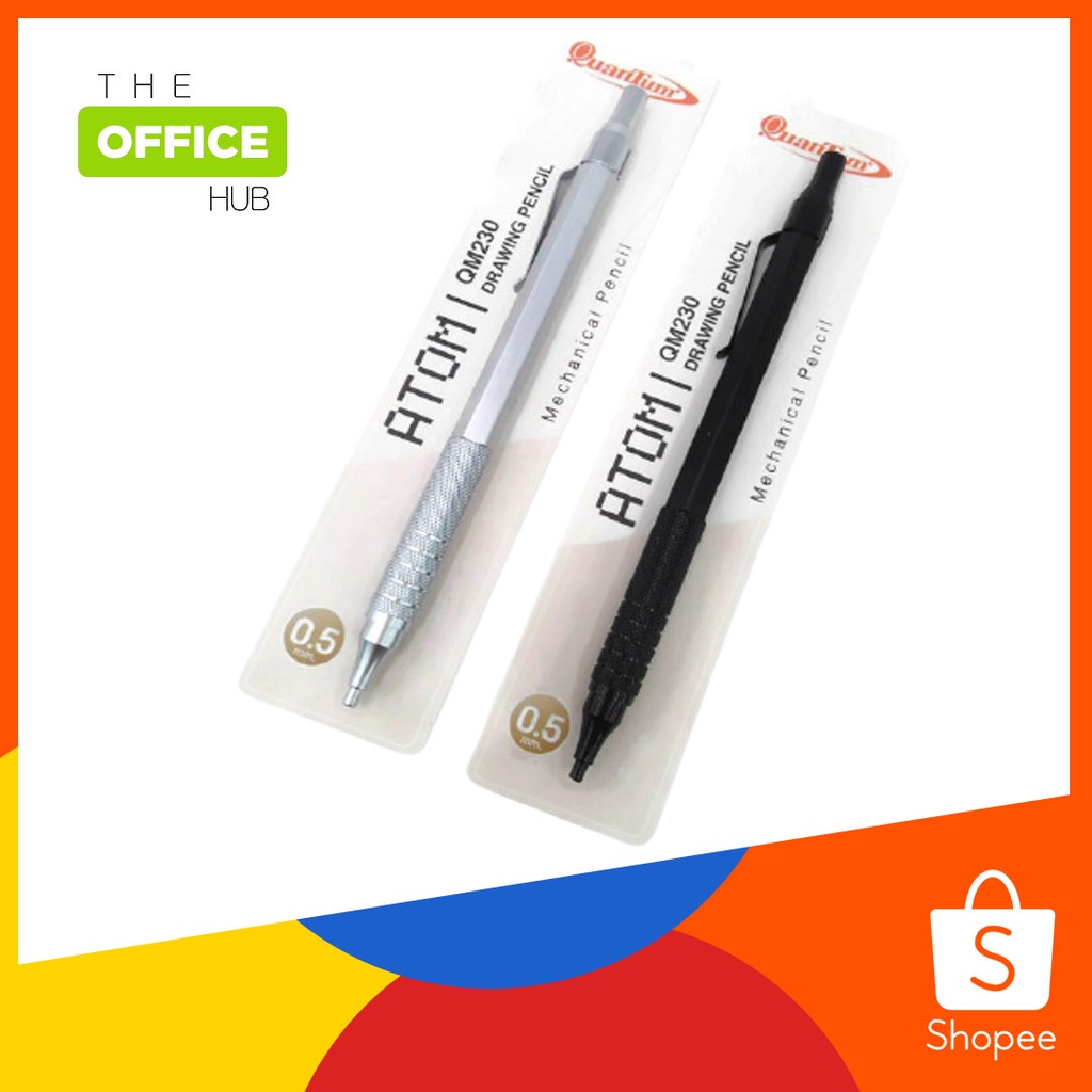 ดินสอกด Quantum ATOM drawing pencil QM230 ควอนตั้ม ดินสอกด อะตอม QM230