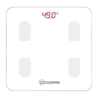 BATHROOM SCALE HEALTHY-MIX TS-BF8030 WHITE เครื่องชั่งน้ำหนัก HEALTHY-MIX TS-BF8030 สีขาว เครื่องชั่งน้ำหนัก อุปกรณ์ตรวจ