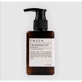 (ของแท้💯%)tween cleansing gel 100ml.เจลล้างหน้าสำหรับคนเป็นสิว