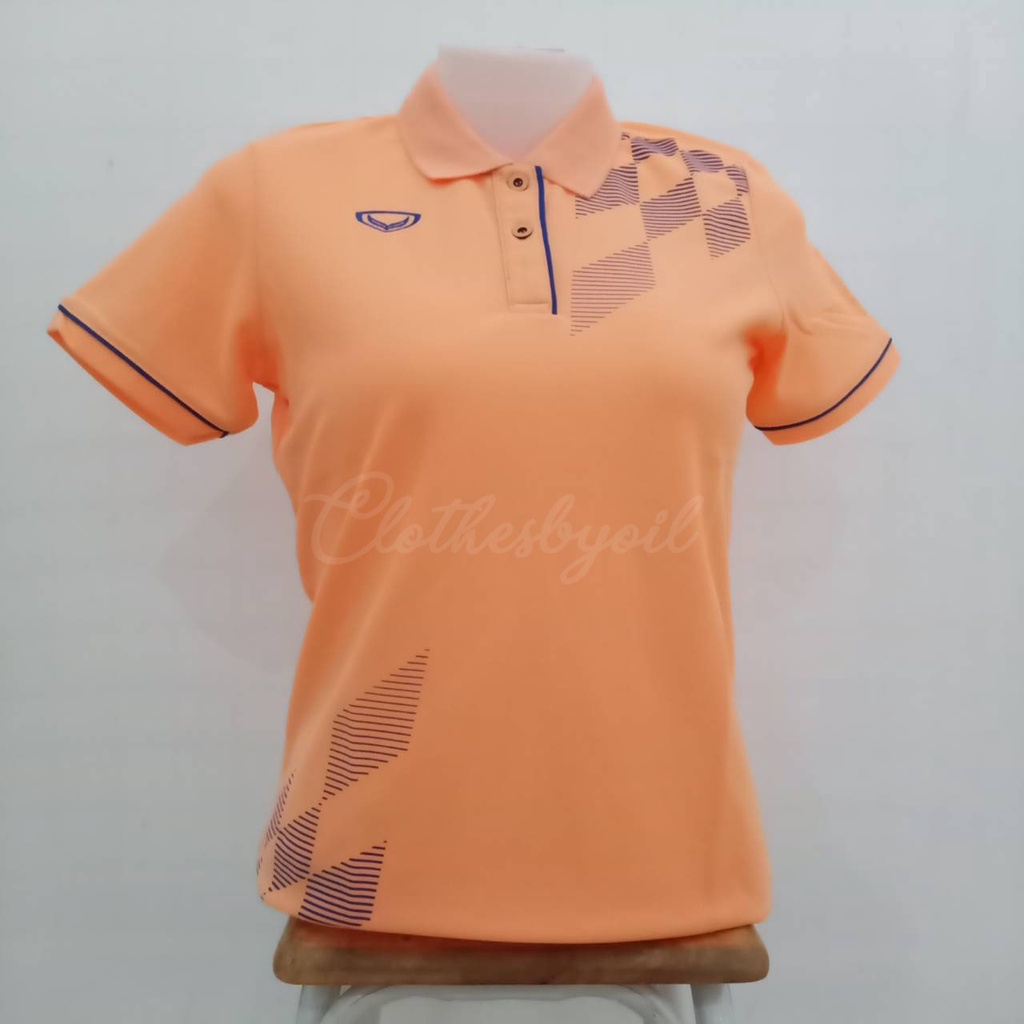 GRAND SPORT เสื้อโปโลทรงหญิง คอปก รุ่น 012-737 ส้ม/โอโรส