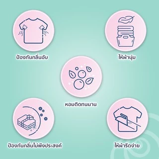 ดาวน์นี่ ตากในที่ร่ม น้ำยาปรับผ้านุ่ม สูตรเข้มข้นพิเศษ แบบเติม 2 ลิตร ถุงเติม