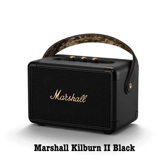 Marshall Kiiburn Black&Brass สีดำ เครื่องนอก 100%