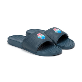 SLUM LTD - PINK DOLPHIN WAVES 2.0 SLIDES Grey