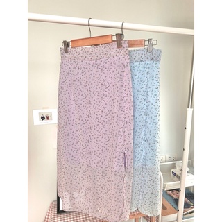 Floral Skirt ✿ กระโปรงยาวลายดอกไม้