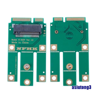 &lt;Asiutong3&gt; A + E Key A Key M. อะแดปเตอร์โมดูลไร้สาย 2 Ngff To Mini Pcie สําหรับ Wireless