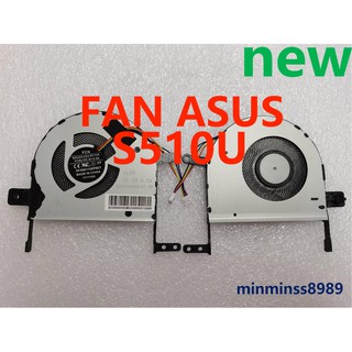 พัดลมโน๊ตบุ๊ค NOTEBOOK ASUS CPU FANS510 S510U S510UQ S510UA S510U X510 X510UN X510Uของแท้