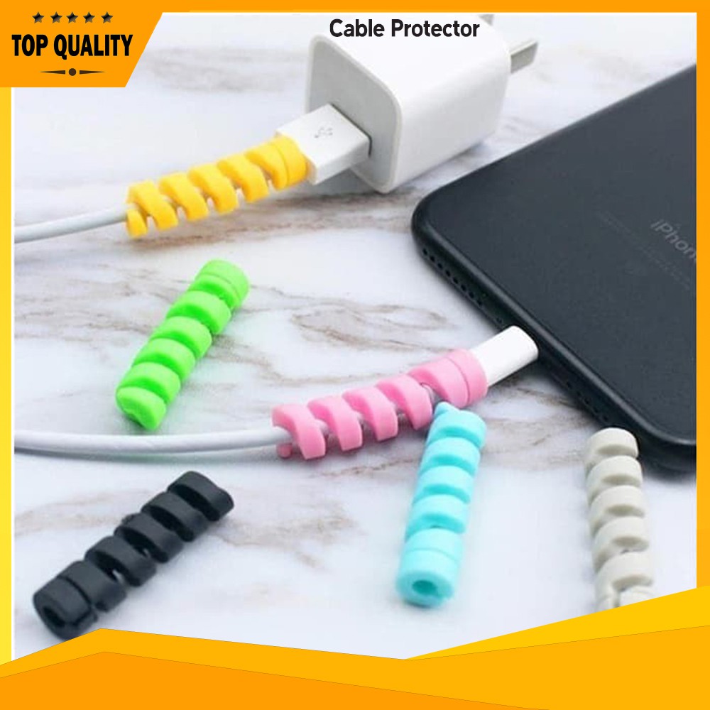 ตัวถนอมสายชาร์จ IPhone iPad Macbook Twist