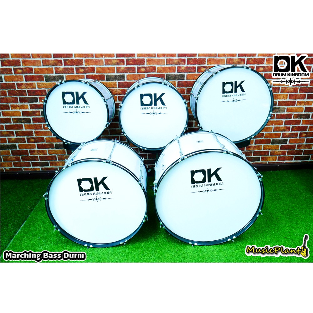 DK Drum Kingdom  เลือกไซส์ได้ กลองใหญ่ กลองพาเหรด กลองมาร์ชชิ่ง กลองเดินแถว Marching Bass Drum