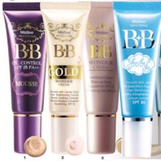 มิสทิน บีบี โกลด์ ครีม 15 กรัม MISTINE BB GOLD CREAM 15 G. ( ครีมรองพื้น)รวมบีบีครีม