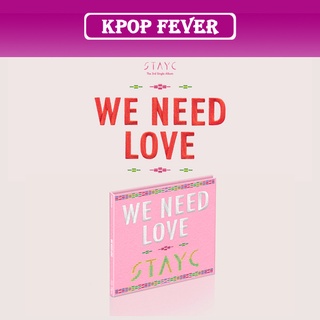 STAYC - WE NEED LOVE [ Digipack ver. ] CD BOOKLET PHOTOCARD SEALED