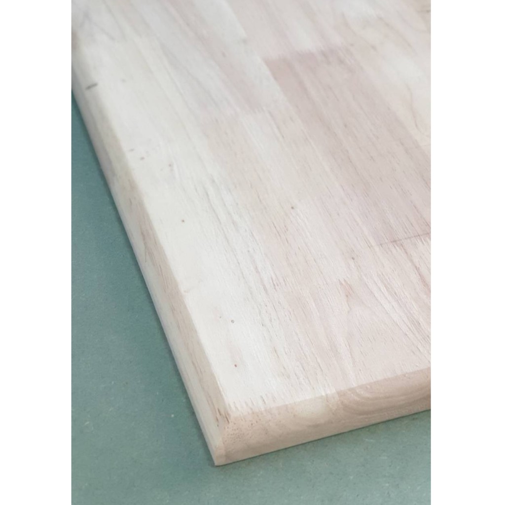 ยางพาราประสาน size M ชั้นวางของ ท๊อปโต๊ะ เกรดAC หนา20มม.ทำ DIY(80-120cm.) - รูปที่ 2