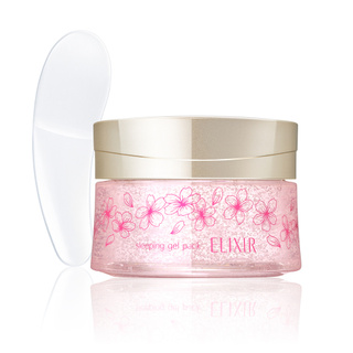 Shiseido ชิเซโด้ ELIXIR SUPERIEUR Sleeping Gel Pack WS Face Pack Limited Edition กลิ่น Cherry Blossom 105 ก b2497