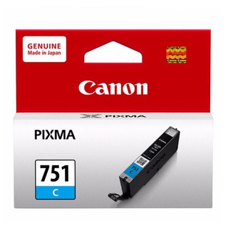 CANON INK (หมึกสำหรับเครื่องพิมพ์) CLI-751 (CYAN)