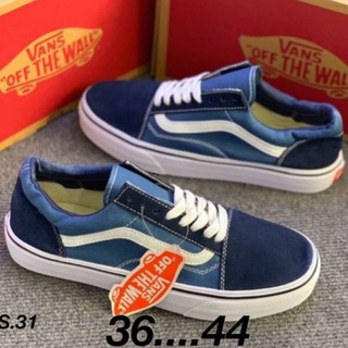 รองเท้าผ้าใบ Vans Old Skool-Navy มี 5สี ไซส์ 36-44 [ส่งไว EMS]