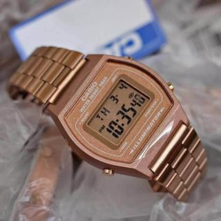 🎉 ลดราคาพิเศษ⌚Casio pink glod B640WC-5AVDF(ประกันCMG)