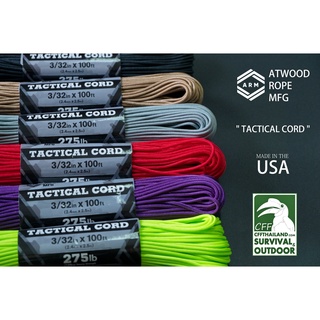 เชือก Tactical Cord จาก USA สีพื้น