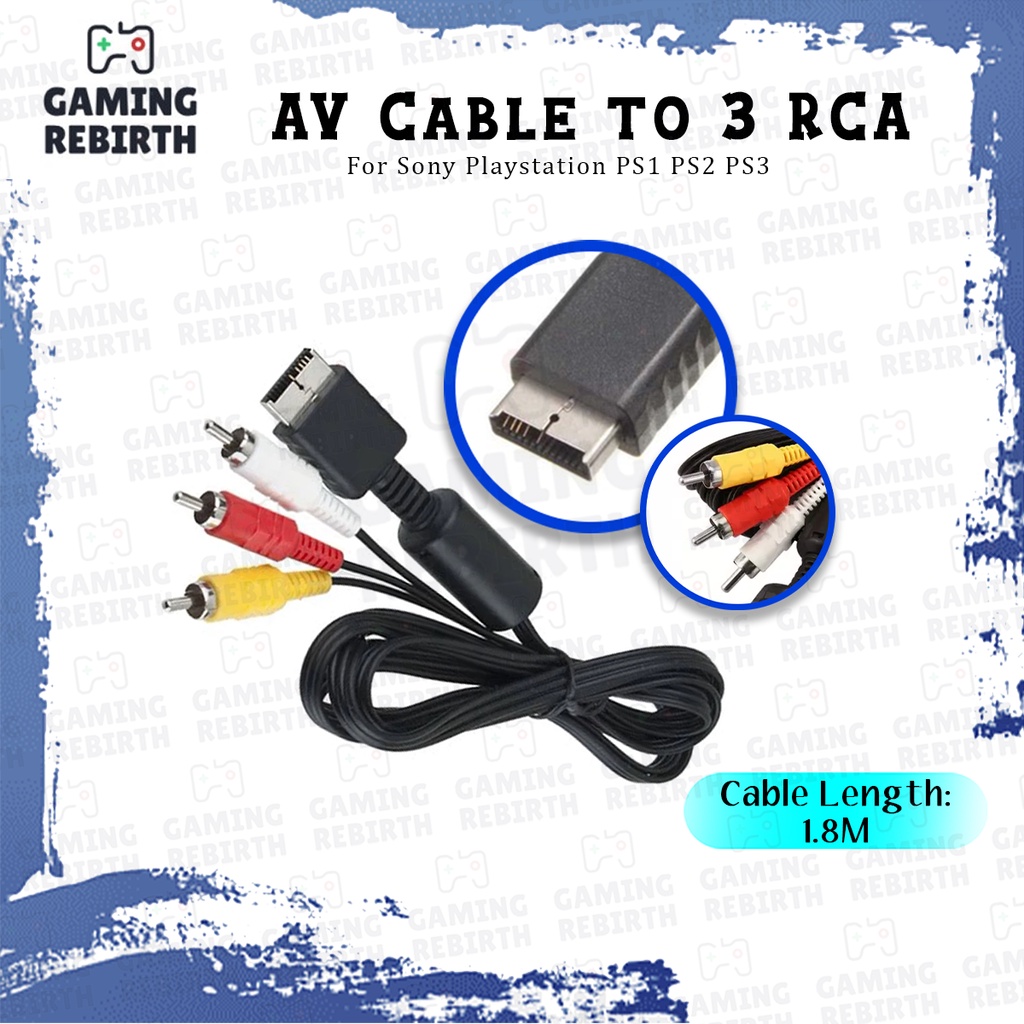 สาย AV PS1/PS2/PS3 คุณภาพสูง