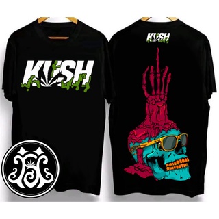 Kush V13 เสื้อยืด ผ้าฝ้าย ทรงหลวม โอเวอร์ไซซ์ สไตล์วินเทจ สําหรับผู้ชาย