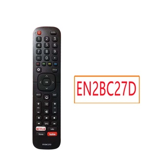 ใหม่ รีโมตคอนโทรลทีวี แบบเปลี่ยน สําหรับ NETFLIX YouTube Dévant LCD LED TV EN2BC27D