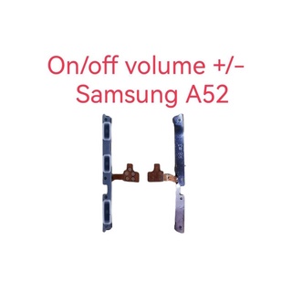 แพรสวิชปิดเปิด on off Samsung a52 5g