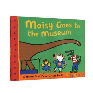 Maisy ไปที่พิพิธภัณฑ์ประสบการณ์ Maisy แรกหนังสือปกอ่อนหนังสือภาพหนังสือเด็กเด็กหนังสือเรื่องสำหรับของขวัญอ่าน Educatioal