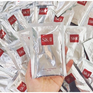 📍#แผ่นมาส์กหน้าใสสุดพลัง ครั้งเดียวรู้เรื่อง SK-II FACIAL TREATMENT MASK