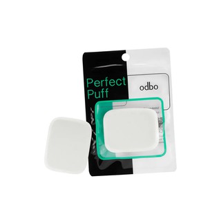 ODBO ฟองน้ำแต่งหน้า Perfect Puff สี White แปรง ฟองน้ำ ซิลิโคน สำหรับรองพื้น แปรง อุปกรณ์แต่งหน้า เครื่องสำอาง ความงาม