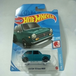 รถเหล็ก Hotwheels CUSTOM 70 HONDA N600 (ib28)