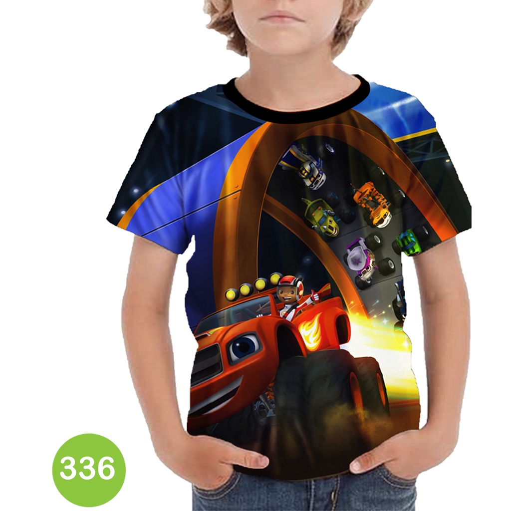 Blaze and the Monster Machines 3D Childrens Animation 3D Fashion Clothes