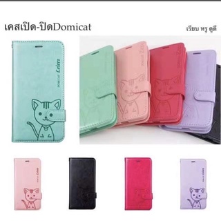 เคสฝาพับแมวตังได้ใส่บัตรได้ Oppo A91 A92020 A52020 A31 Reno2F F11 A83 A71