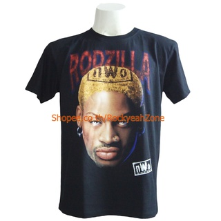 เสื้อบาส DENNIS RODMAN RODZILLA เสื้อไซส์ยุโรป เดนนิส ร็อดแมน PTA7146 เสื้อวินเทจ ลายอมตะ Rockyeah