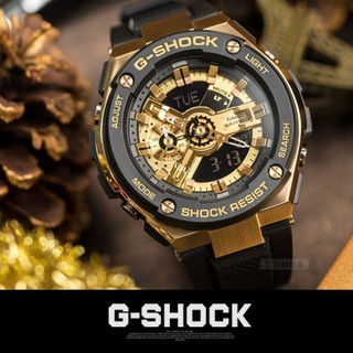 ของแท้ของใหม่100% Casio G-Shock รุ่น Gst-400g-1a9dr ดำทองสวยมาก