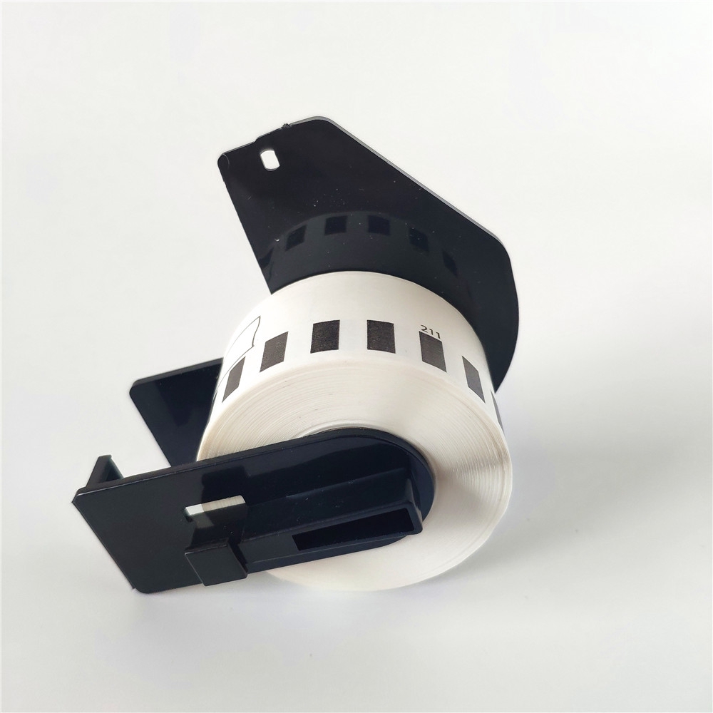6 x Rolls Brother ป้ายที่รองรับ DK 22211 DK-22211 สําหรับ QL 700 800 810W 820NWB 1100 1110NWB