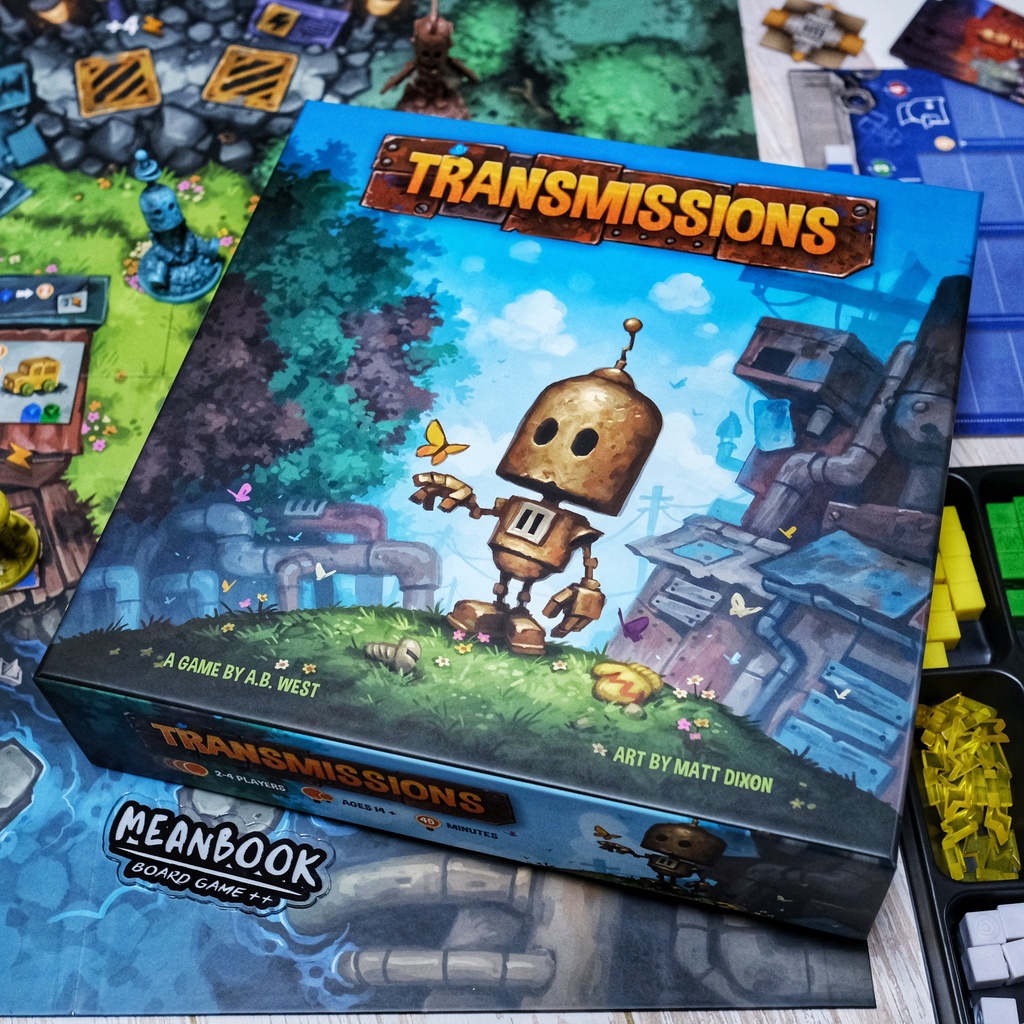 Transmissions Kickstarter Deluxe Edition Board Game Shopee Thailand