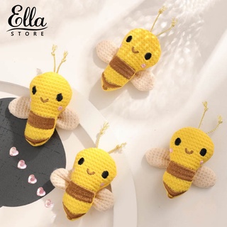 Ellastore123 เข็มกลัด รูปการ์ตูนผึ้งน่ารัก เรียบง่าย สําหรับตกแต่งเสื้อผ้า กระเป๋าเป้สะพายหลัง ของขวัญวันเกิด