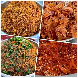 หมูสววค์ เม็ดผัดชี ชิ้นใหญ่ รสดั้งเดิม *ทำสดใหม่ทุกวัน ส่งของทุกวัน* (นำ้หนัก500กรัม)