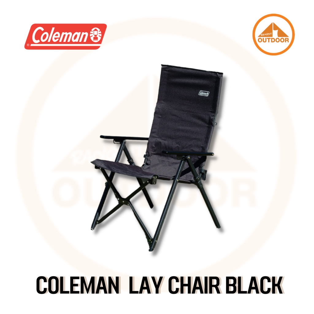 Coleman Lay Chair #Black New 2022 เก้าอี้ปรับเอนได้ 3 ระดับ