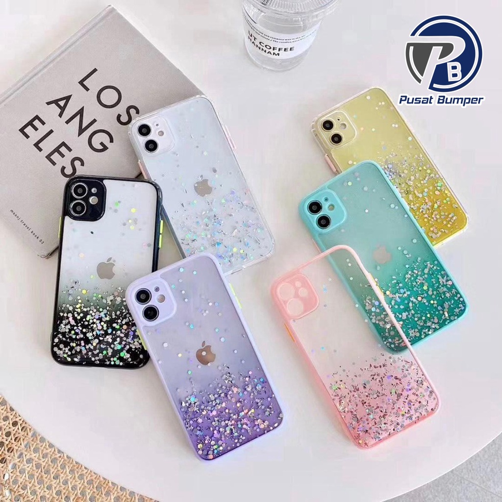 Y014 SOFTCASE FUZE GLITTER CAMERA PROTECTOR OPPO A1K A15 A53 A3S A5S A37 PB1387
