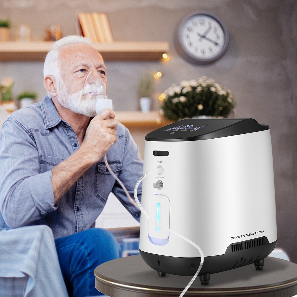 AUPORO Oxygen Making Machine Portable Oxygen Concentrator Low Noise