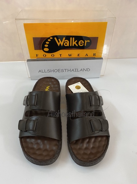 รองเท้าหนังแท้ Walker no.da101 แบบสวม