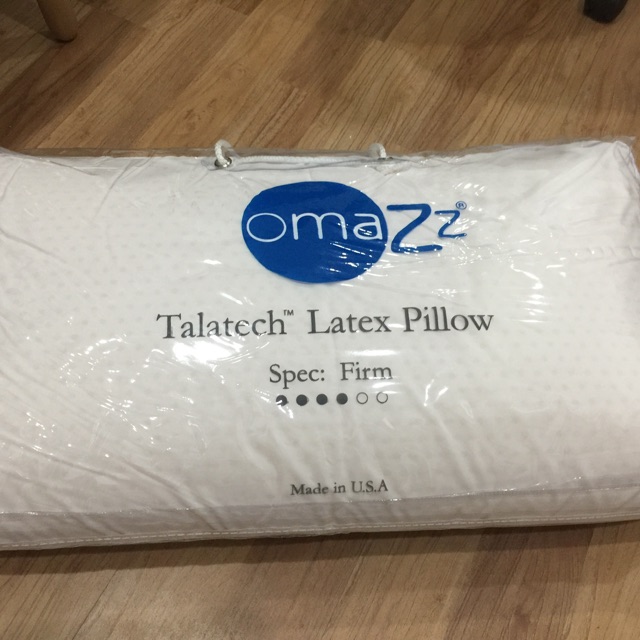 Omazz talatech latex pillow หมอนหนุนยางพารา โอมาส